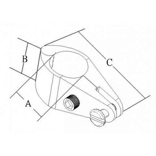 Collier À Charnière Inox Pour Tube – Image 2