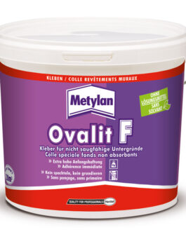 Colle pour pose de vaigrage & revêtement Ovalit F